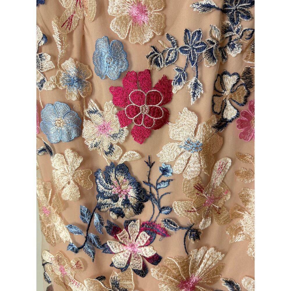 NWT JS Collections Dress 4 Floral Embroidered Wedding Guest Mother of the Bride - Picture 13 of 16